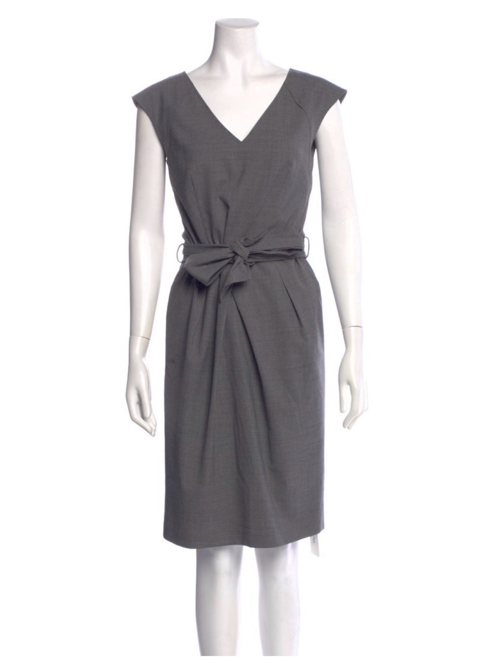 Beautiful Escada grey wool dress🩷